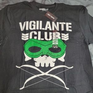 Brand new with tags Stephen Amell vigilante club tee size large.